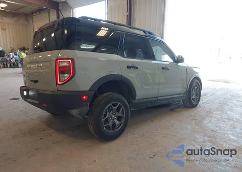 2024 Ford Bronco Sport Badlands из США, поврежденный, VIN 3FMCR9D91RRF75099